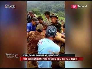 Скачать видео: Dramatis!! Evakuasi Ibu dan Anak Tertimbun Longsor di Bandung Barat - Special Report 05/03