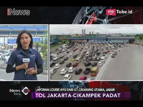 Kepadatan Kendaraan Tol Cikampek Akan Terus Meningkat sampai Malam Ini - iNews Sore 16/02
