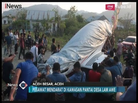 Pesawat Pribadi Gubernur Aceh Mendarat Darurat, Begini Penampakan Kerusakannya - iNews Pagi 18/02