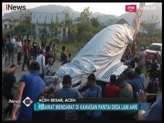 Pesawat Pribadi Gubernur Aceh Mendarat Darurat, Begini Penampakan Kerusakannya - iNews Pagi 18/02