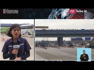 Masuki Hari Terakhir Libur Panjang Imlek, GT Cikarang Utama Masih Ramai Lancar - iNews Siang 18/02