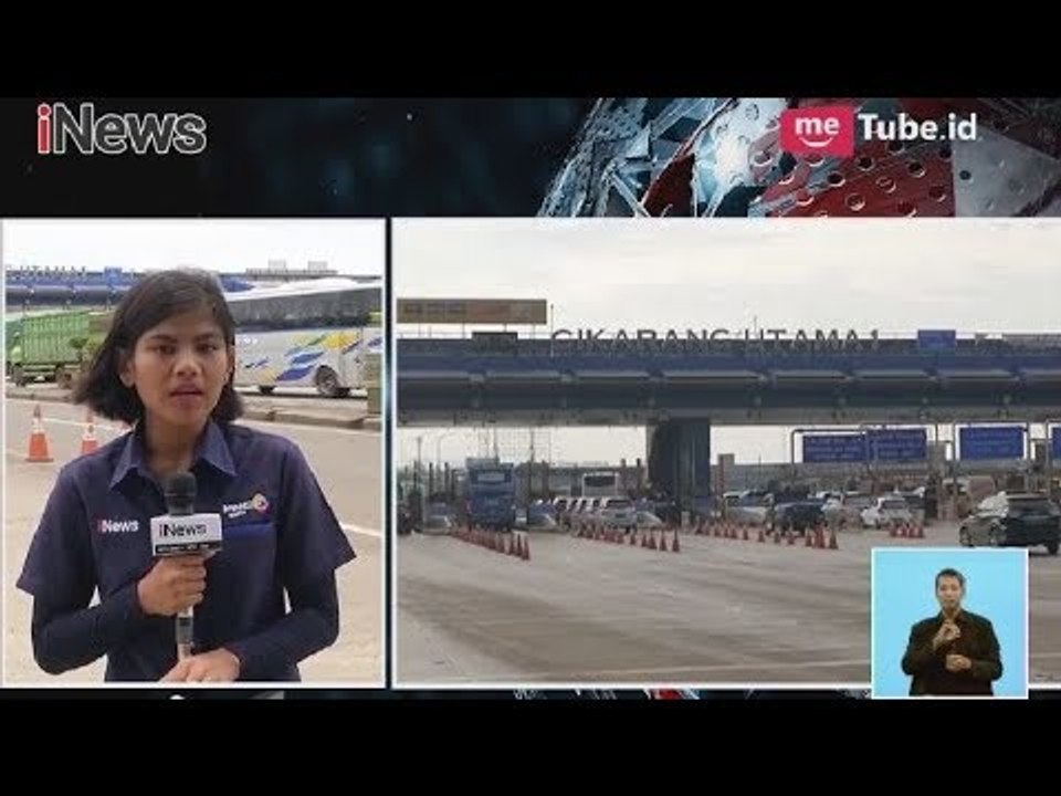 Masuki Hari Terakhir Libur Panjang Imlek, GT Cikarang Utama Masih Ramai Lancar - iNews Siang 18/02