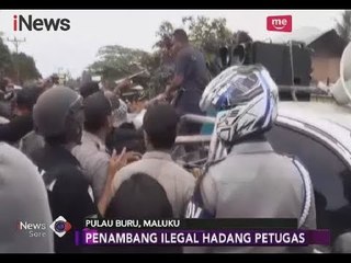 Tak Terima Ditertibkan, Sejumlah Penambang Ilegal Menghadang Petugas - iNews Sore 17/02