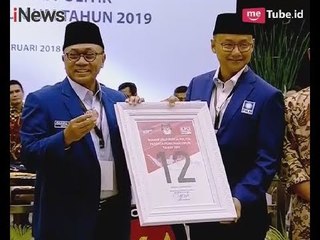 PAN Mendapatkan Nomor Urut 12 dalam Pengundian Pemilu 2019 - Breaking News 18/02