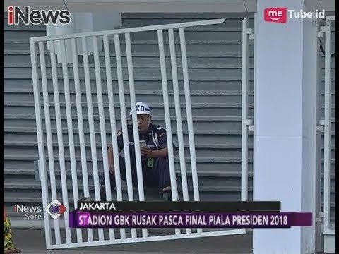Kerusakan GBK Hingga Rp 150 Juta, Pemprov DKI Jakarta akan Ikut Bertanggung Jawab - iNews Sore 19/02
