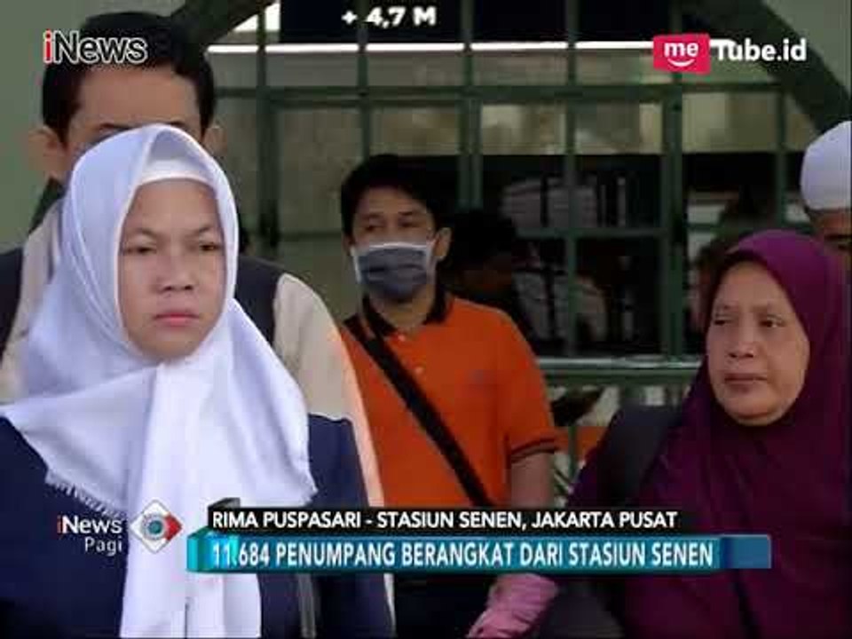 Libur Imlek, 11.648 Penumpang Berangkat dari Stasiun Senen - iNews Pagi 19/02