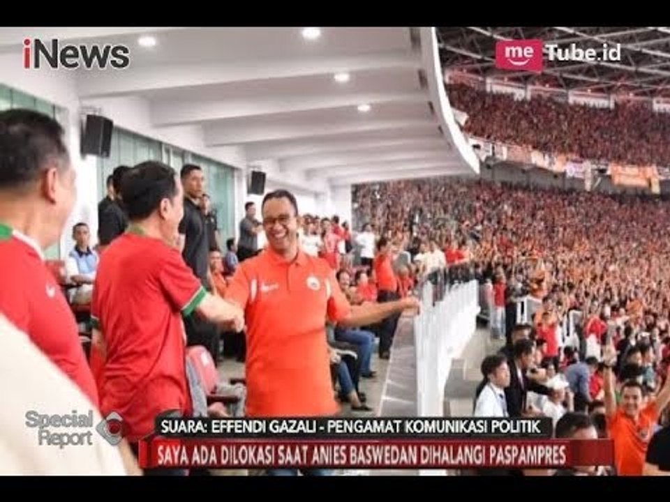 Kronologis Anies Baswedan Dihalangi oleh Paspampres dalam Penyerahan Piala - Special Report 19/02