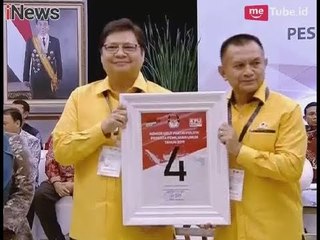 Partai Golkar Mendapatkan Nomor Urut 4 dalam Gelaran Pemilu 2019 - Breaking News 18/02