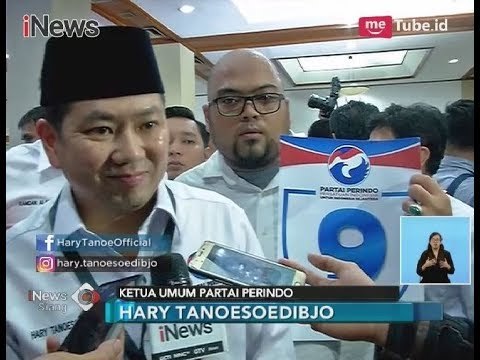 Resmi Jadi Peserta Pemilu 2019, HT: Kami Hadir Untuk Kesejahteraan Rakyat - iNews Siang 19/02