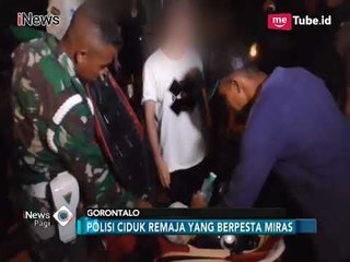 Polisi Ciduk Remaja yang Pesta Miras di Dalam ATM Kota Gorontalo - iNews Pagi 19/02