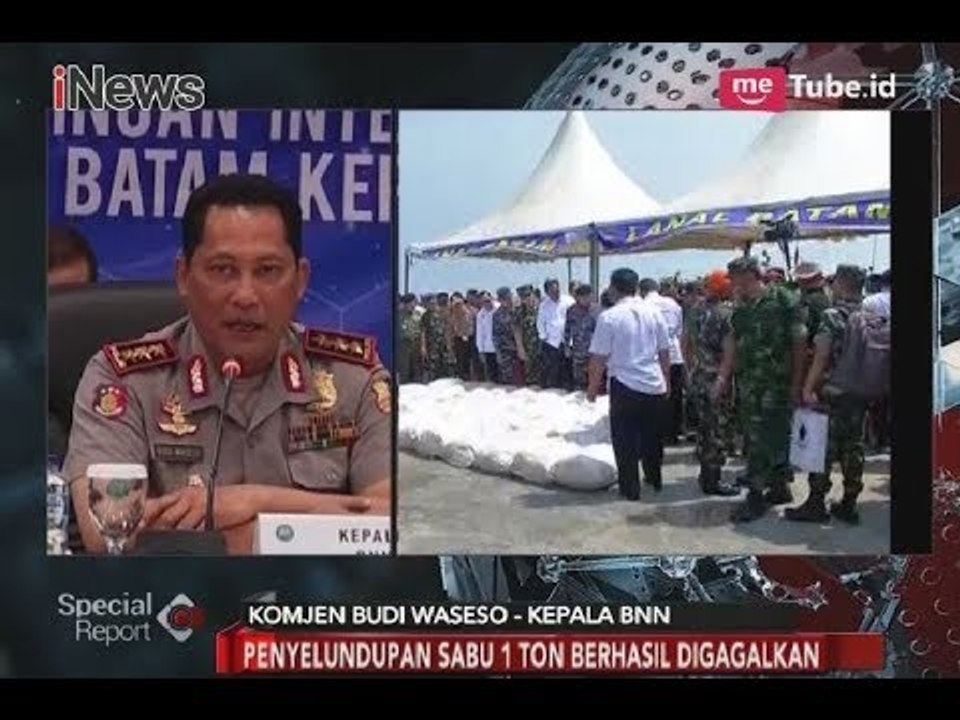 Konferensi Pers Perkembangan Penangkapan Kapal Selundupan 1 Ton Narkoba - Special Report 20/02