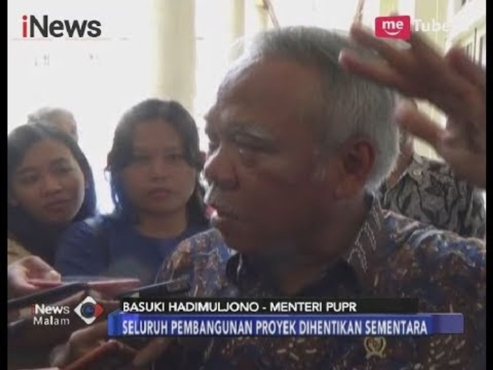 Menteri PUPR Perintah Seluruh Pembangunan Proyek Tol Layang - iNews Malam 20/02