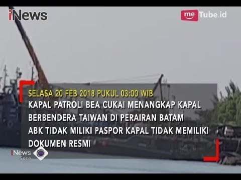 Bea Cukai Batam Tangkap Kapal Pengangkut 1,8 Ton Sabu, Berikut Kronologisnya - iNews Sore 20/02