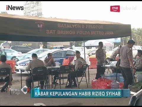 Polisi Siapkan Pengamanan Sambut Kepulangan Habib Rizieq - iNews Pagi 21/02