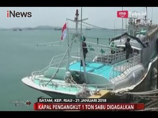 Kronologis Penangkapan Kapal Pengangkut 1 Ton Narkoba di Batam - Breaking News 20/02