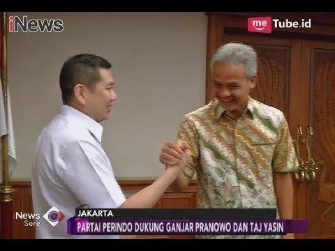 Berhasil Membangun Jateng, Perindo Beri Dukungan untuk Ganjar Pranowo & Taj Yasin - iNews Sore 20/02