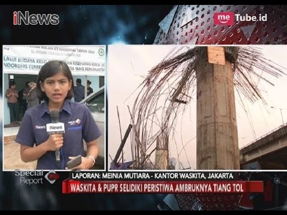 Pihak Waskita dan PUPR Akan Uji Laboratorium Terkait Ambruknya Tiang Tol - Special Report 20/02