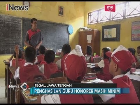 Prihatin!! Belasan Tahun Mengabdi Ribuan Guru Honorer Hanya Digaji Rp 200 Ribu - iNews Pagi 20/02
