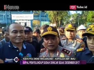 Kapal Penyelundupan Narkoba yang Diincar Sejak Desember 2017 Berhasil Ditangkap - iNews Sore 20/02