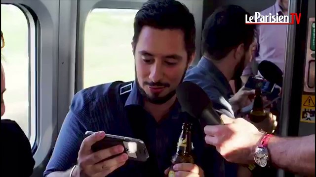 Ils ont regardé la demi-finale dans le TGV : Là, le réseau n'est pas terrible...