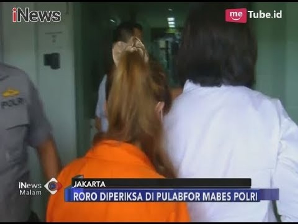 Roro Fitria Jalani Pemeriksaan di Puslabfor Mabes Polri - iNews Malam 20/02