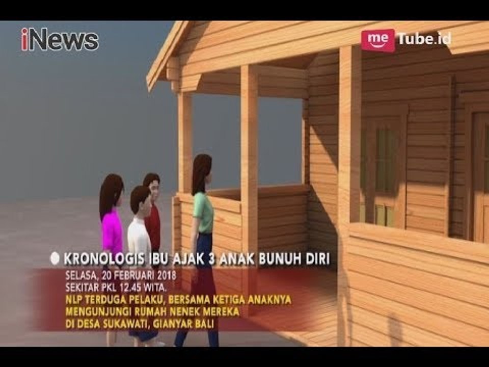 Kronologi Ibu Ajak 3 Anak Bunuh Diri, Gianyar Bali - Special Report 22/02