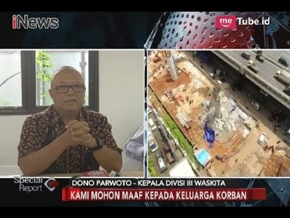 Kepala Divisi III Waskita Minta Maaf Terkait Ambruknya Tiang Tol Becakayu - Special Report 20/02