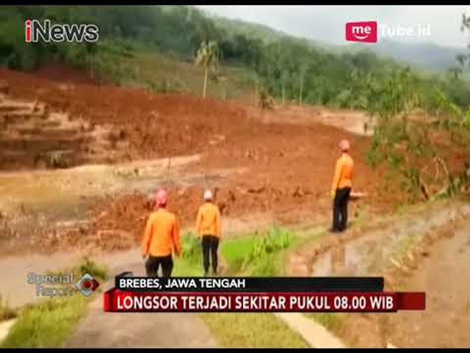Pasca Longsor Brebes, Petugas Cek Kondisi Persawahan untuk Evakuasi Korban - Special Report 22/02