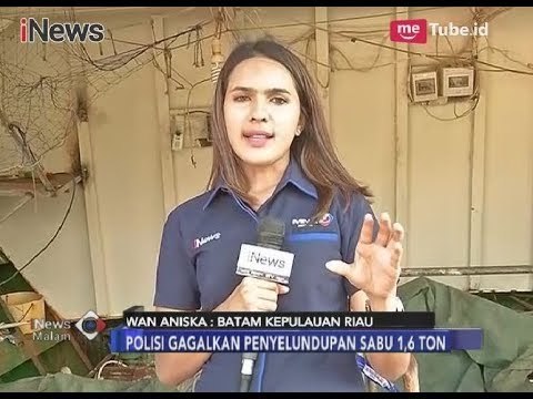 Melihat Lebih Jauh Kapal Penyelundupan Narkoba Sebanyak 1,6 Ton Sabu - iNews Malam 21/02