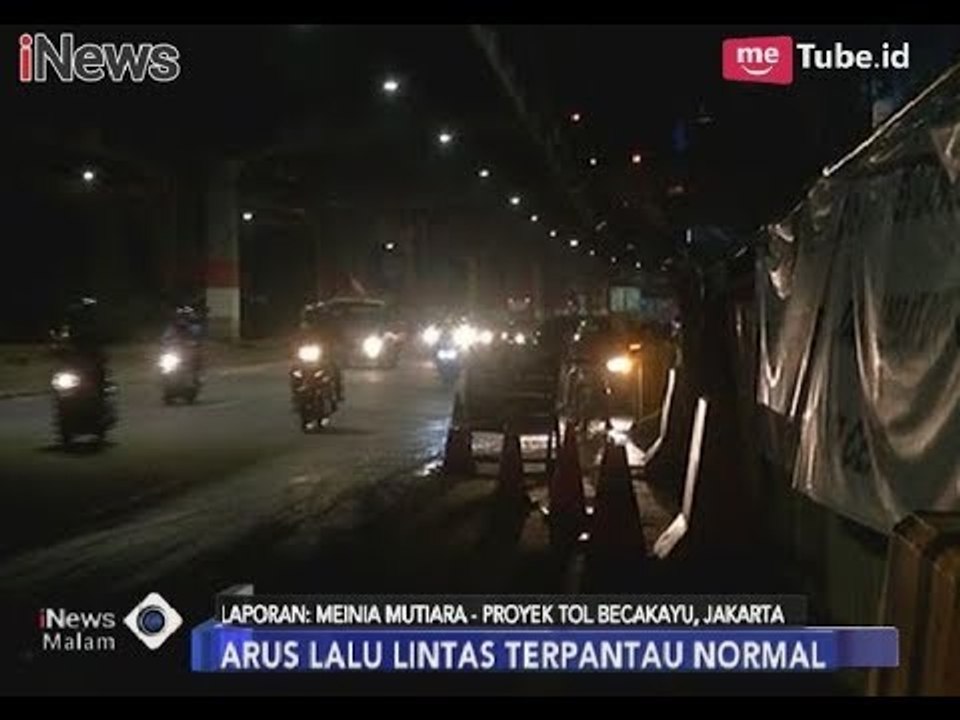 Tim Puslabfor Fokus Cari Barbuk Penyebab Runtuhnya Tiang Pancang Tol Becakayu - iNews Malam 21/02