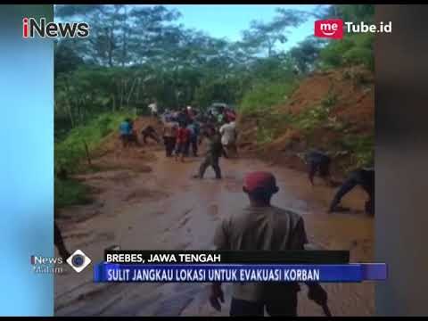 Petugas Evakuasi Korban Longsor Brebes Terkendala Hujan Deras - iNews Malam 22/02