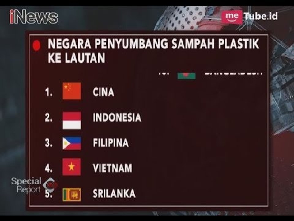 Waw! Indonesia Negara Kedua Penyumbang Sampah Plastik ke Lautan  - Special Report 21/02