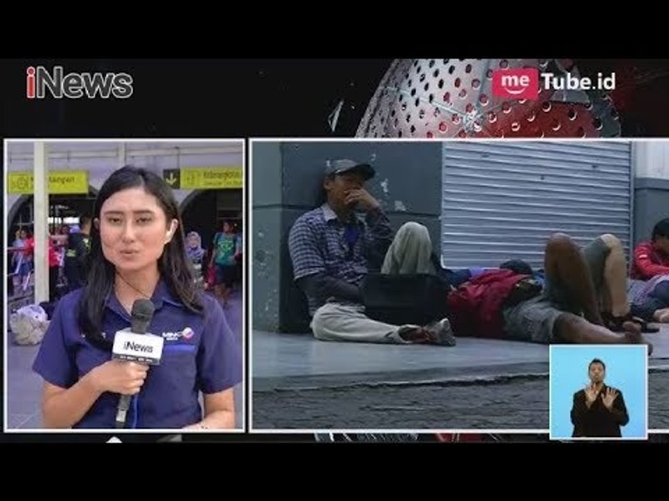 Pasca Jalur Terendam Banjir, Penumpukkan Penumpang Terjadi di Stasiun Senen - iNews Siang 24/02