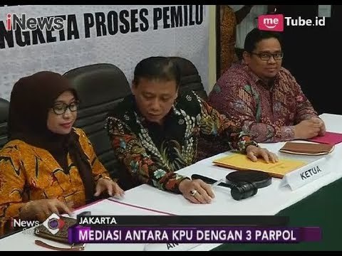 Bawaslu Kembali Mediasi 3 Partai yang Tak Lolos Pemilu dengan KPU - iNews Sore 24/02