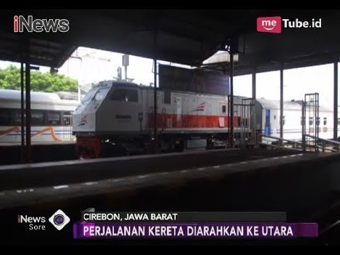 Akibat Rel Terendam Banjir, Kereta Api Jalur Cirebon Diarahkan ke Utara - iNews Sore 23/02
