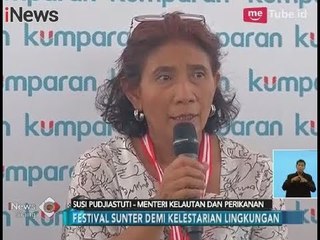 Menjadi Tontonan, Menteri Susi: Tak Masalah Demi Jakarta Bersih & Gembira - iNews Siang 25/02
