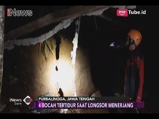 Di Purbalingga, 4 Bocah Diterjang Longsor saat Tertidur - iNews Sore 23/02