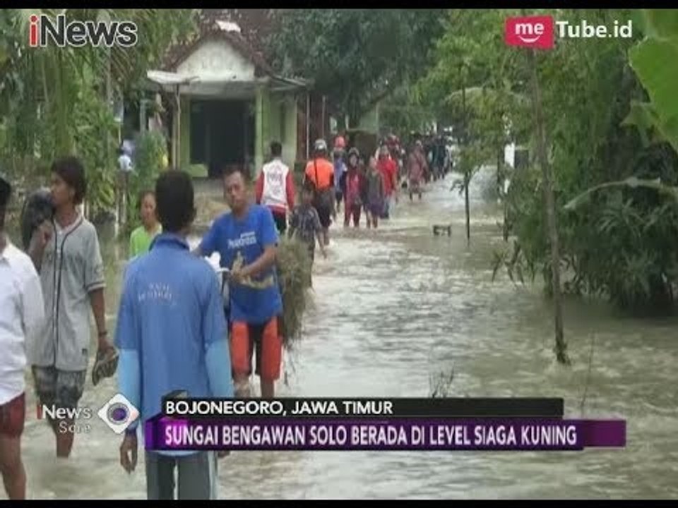 Sungai Bengawan Solo Meluap, 71 Desa dari 11 Kecamatan Terendam Banjir - iNews Sore 24/02