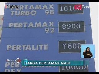 Harga BBM Pertamax Series  Naik Hingga Rp750 per Liter - iNews Siang 26/02