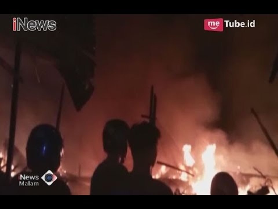 Pasar Mini Tokampu Sulsel Terbakar, Ratusan Kios Hancur - iNews Malam 25/02