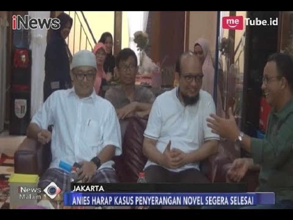Pesan Anies Baswedan saat Kunjungi Penyidik KPK, Novel Baswedan - iNews Malam 25/02