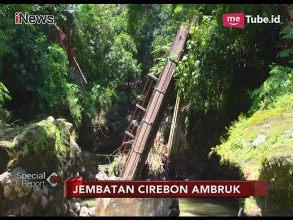 Jembatan Penghubung 3 Kecamatan di Cirebon Ambruk Diterjang Banjir - Special Report 26/02