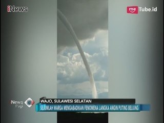Mengerikan! Penampakan Angin Puting Beliung di Wajo - iNews Pagi 28/02