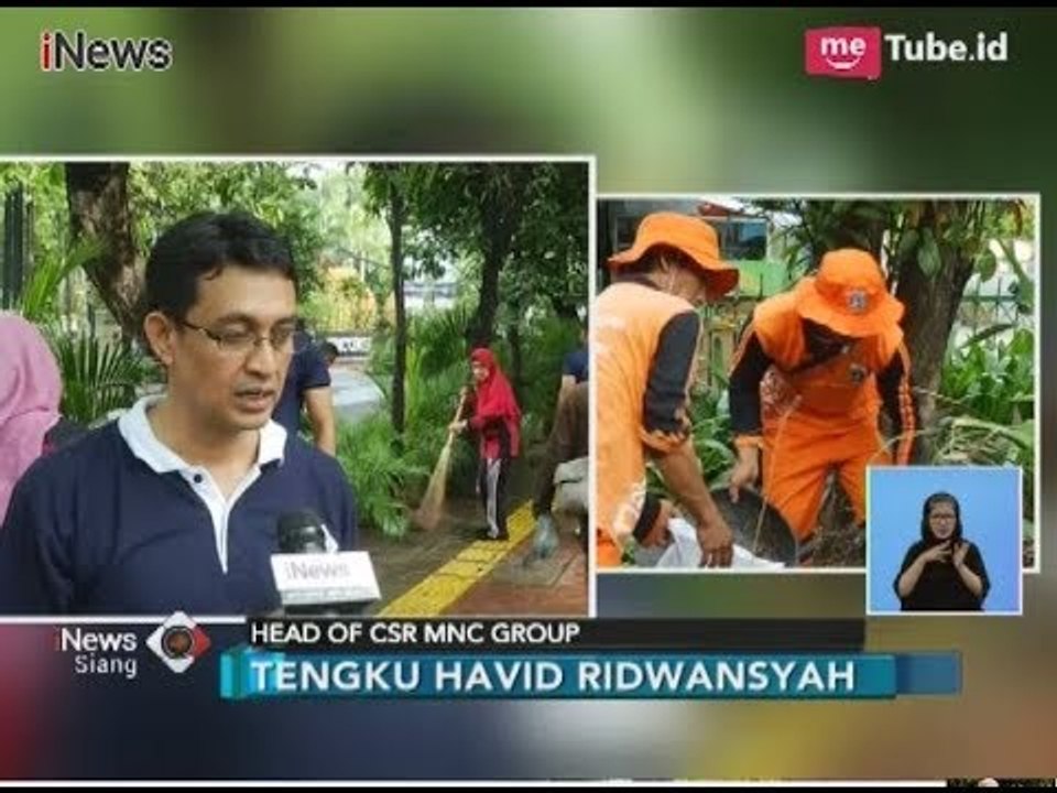 MNC Peduli Bersihkan Lingkungan Kebon Sirih Bersama Warga - iNews Siang 27/02