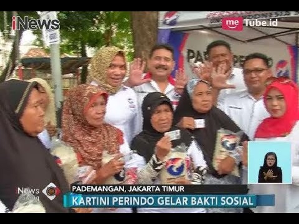 Berikan Beras Gratis, Kartini Perindo Gelar Aksi Sosial di Beberapa Daerah - iNews Siang 28/02