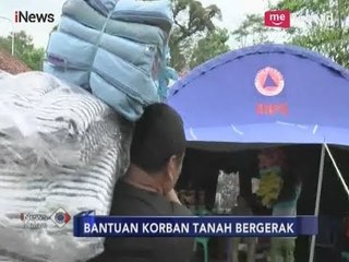 Bantuan Berdatangan ke Posko Pengungsi Tanah Bergerak di Sumedang - iNews Malam 28/02