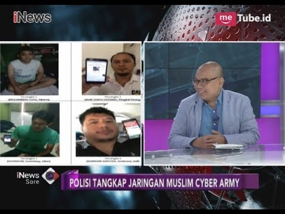 Polisi Tangkap Jaringan Muslim Cyber Army, Begini Tanggapan Pegiat Sosmed - iNews Sore 28/02