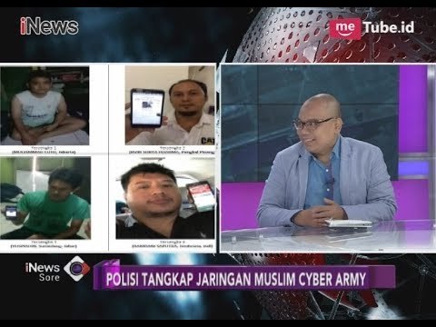 Polisi Tangkap Jaringan Muslim Cyber Army, Begini Tanggapan Pegiat Sosmed - iNews Sore 28/02