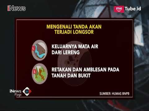 Datang Dadakan, Kenali Tanda-tanda Terjadinya Longsor - iNews Pagi 01/03