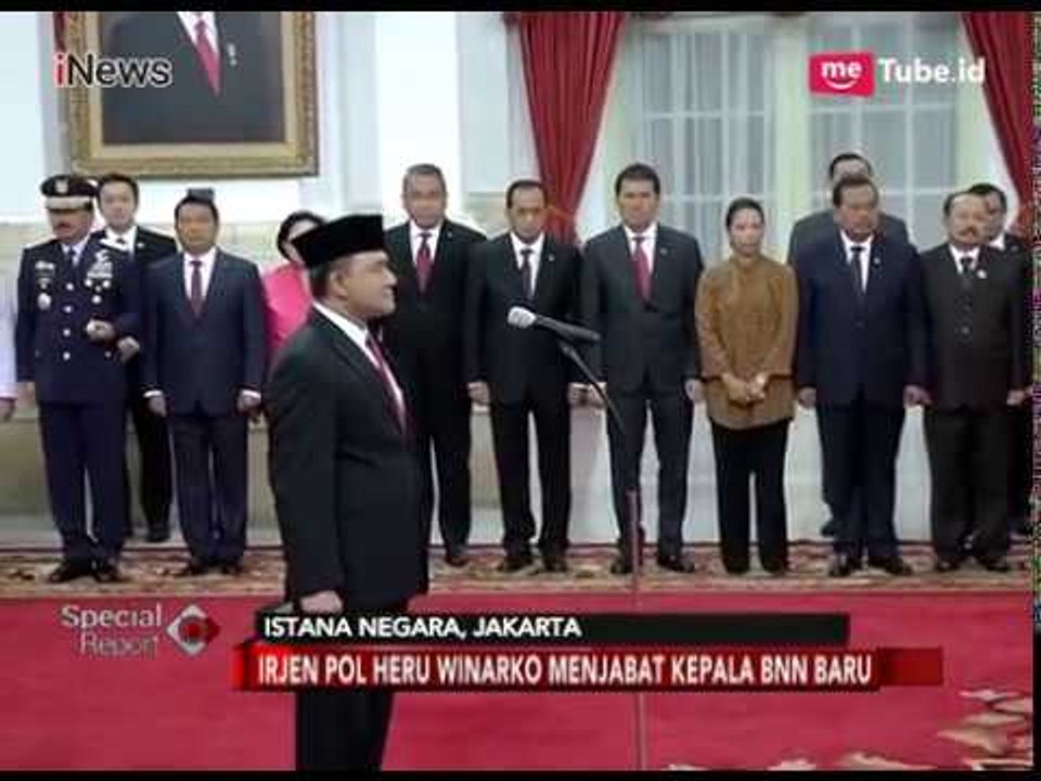 Suasana Pelantikan Irjen Pol Heru Winarko Jadi Kepala BNN - Special Report 01/03